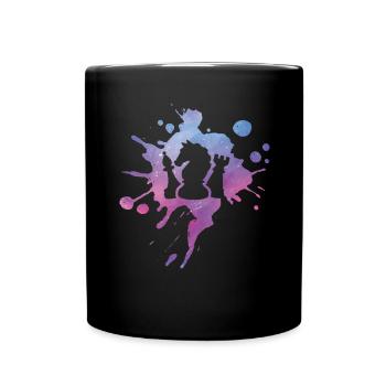 Échecs d’échecs jeu d’échecs - Mug uni - noir - Devant