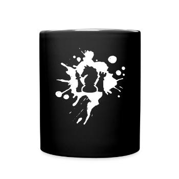 Échecs d’échecs jeu d’échecs - Mug uni - noir - Devant