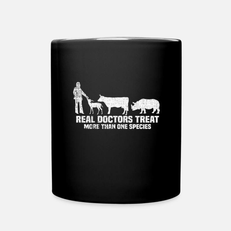 Tierarzt Tierarztpraxis Tiermediziner Veterinär - Tasse einfarbig - Schwarz