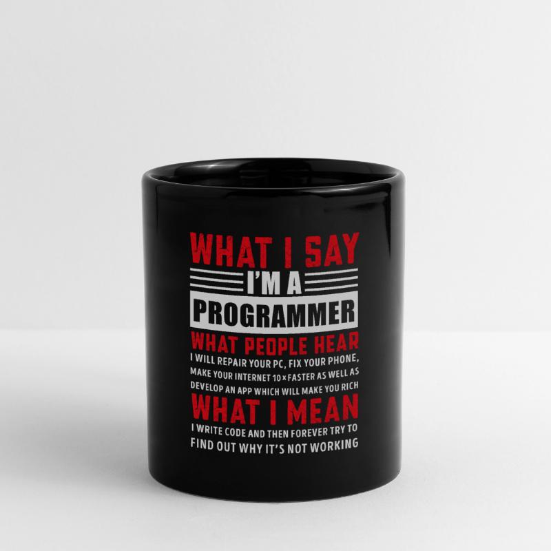 Drôle de programmation Coding Programmer Cadeau Mug uni