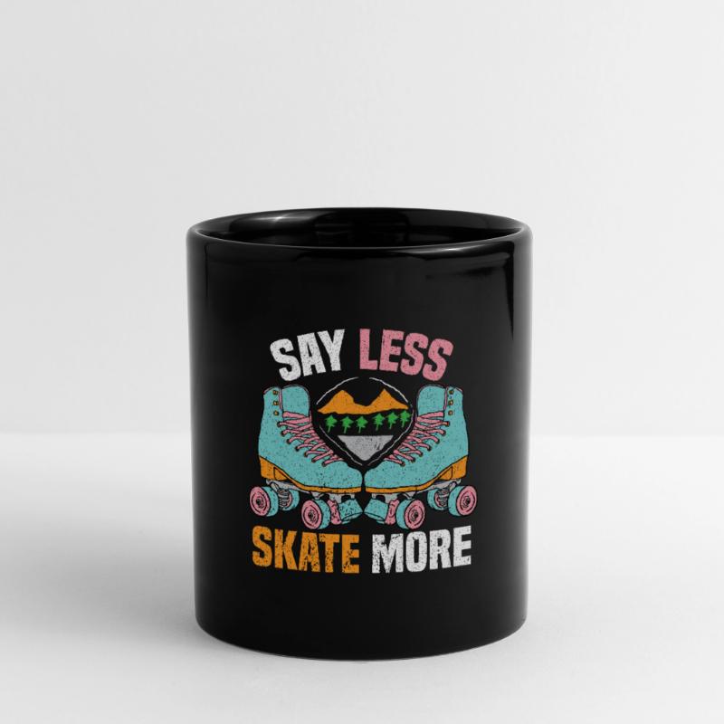Rollerskate Rollerskating Skating Rollerblades Tasse einfarbig