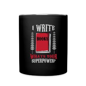 Auteur Écrire un livre Écrire un roman Rédacteur - Mug uni - noir - Devant