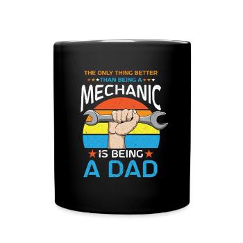 Mécanicien Voiture Tournevis Mécatronique Technicien Voiture - Mug uni - noir - Devant