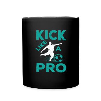 Football Footballers Football players Men's football - Full Colour Mug - black - Front