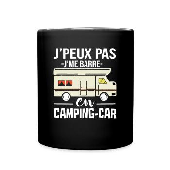 I can not jme bar in camper car humor camper - Full Colour Mug - black - Front