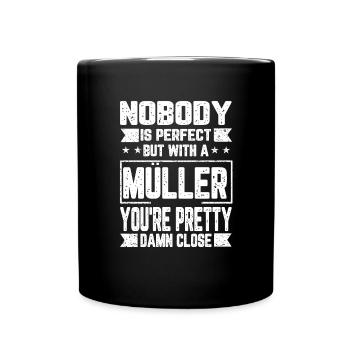 Müller Personne n’est un cadeau parfait - Mug uni - noir - Devant
