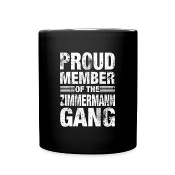 Carpenter Team Gang Family Last Name Gift - Full Colour Mug - black - Front
