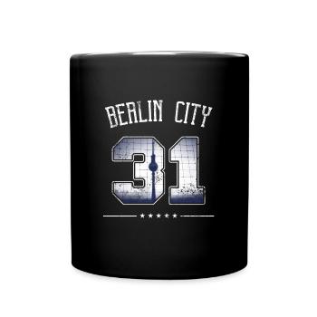 Sei kein 31er I Verräter Paragraph I Berlin Ciry - Tasse einfarbig - Schwarz - Vorne
