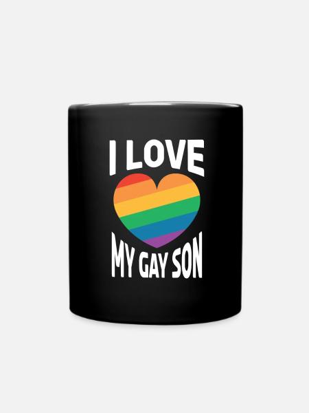 Gay Gay Gay Lesbienne LGBT - Mug uni - noir