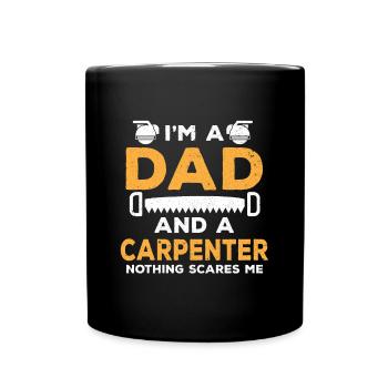 Charpentier Charpentier Charpentier Artisan Compagnon - Mug uni - noir - Devant