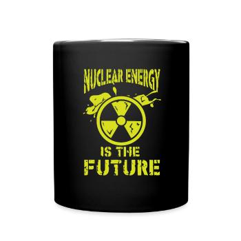 Nuclear Power Plant Nuclear Power Nuclear Climate Change - Full Colour Mug - black - Front