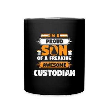 Caretaker Caretaker Facility Management - Full Colour Mug - black - Front