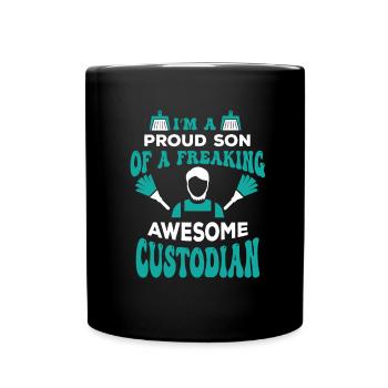 Gardien Gardien Facility Management - Mug uni - noir - Devant