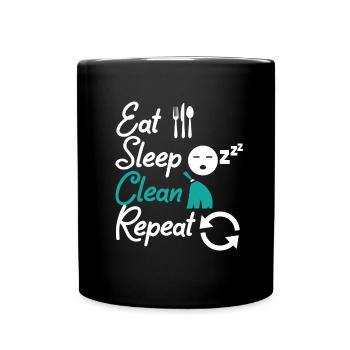 Caretaker Caretaker Facility Management - Full Colour Mug - black - Front