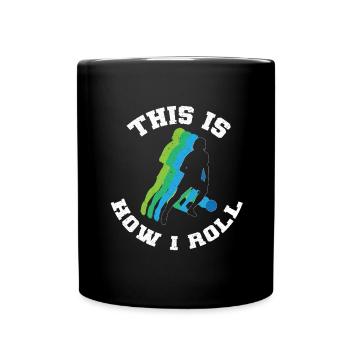 Football player Footballer Football - Full Colour Mug - black - Front