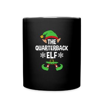 Group Matching Family Christmas Gift Elf - Full Colour Mug - black - Front