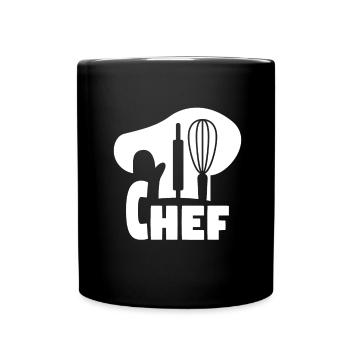 Cuisinier Cuisinier Chef Cuisine Gastro - Mug uni - noir - Devant