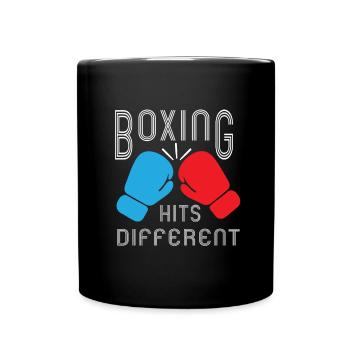 Boxe Boxer Gants de boxe Boxing Club de boxe Club de boxe - Mug uni - noir - Devant