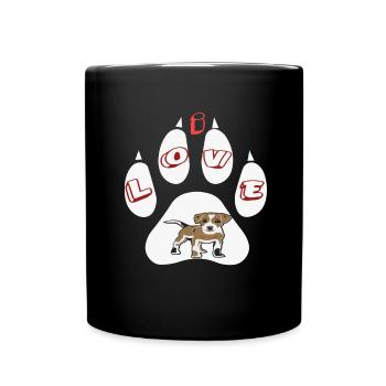Chiens Chiens Amateurs de chiens Propriétaires de chiens - Mug uni - noir - Devant