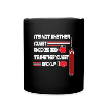 Boxe Boxer Gants de boxe Boxing Club de boxe Club de boxe - Mug uni - noir - Devant