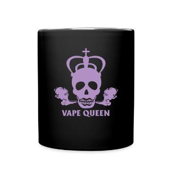 E-Cigarette E-Shisha Vapor Liquid - Full Colour Mug - black - Front