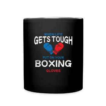Boxe Boxer Gants de boxe Boxing Club de boxe Club de boxe - Mug uni - noir - Devant