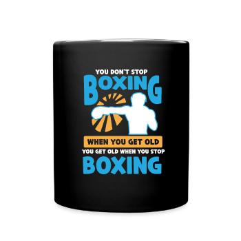 Boxe Boxer Gants de boxe Boxing Club de boxe Club de boxe - Mug uni - noir - Devant