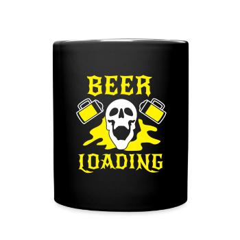Bière Bière Bière Boire de la bière Alcohol Party - Mug uni - noir - Devant