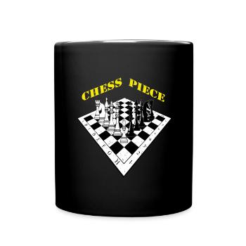 Chess Chess Player Chess Board Chess Tournament - Full Colour Mug - black - Front