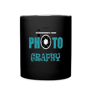 Photographe Photographie Appareil photo Photos - Mug uni - noir - Devant