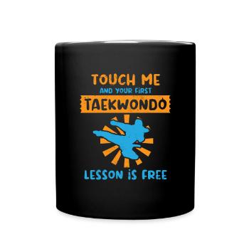 Martial Arts Self-Defense Martial Arts - Full Colour Mug - black - Front