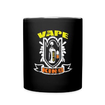 e-cigarettes e-shisha smoking vaping - Full Colour Mug - black - Front