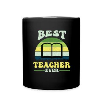 Teacher Primary School Teacher Secondary School Teacher - Full Colour Mug - black - Front