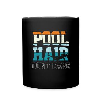 Nageurs Natation 50 mètres piste Brasse - Mug uni - noir - Devant
