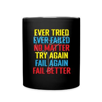 Karate Martial Arts Black Belt Dan Black Belt - Full Colour Mug - black - Front