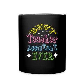 Teacher Teacher Training School Learning Primary School - Full Colour Mug - black - Front