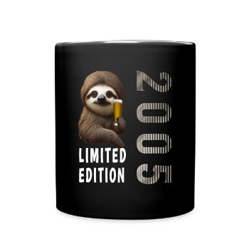 18th birthday born in 2005 - Full Colour Mug - black - Front