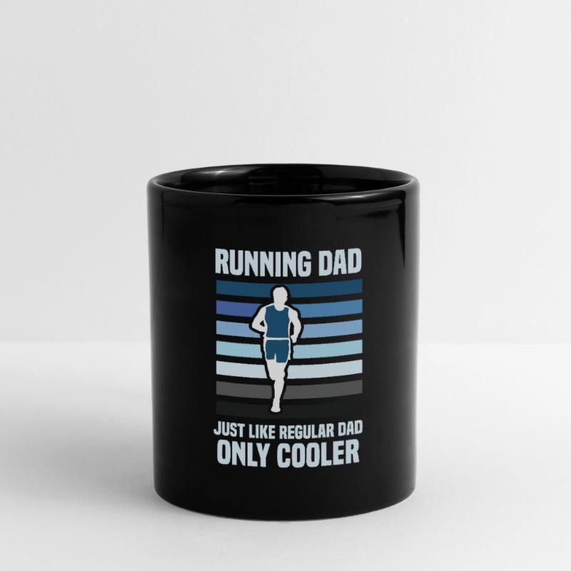 jogging jogger course course marathon en cours d'exécution Mug uni