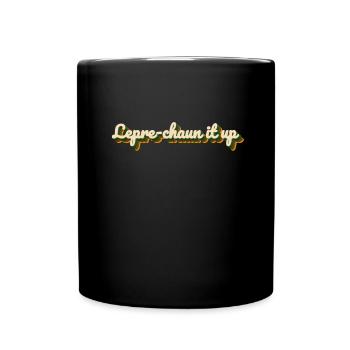 Lepre-chaun jusqu’à la Saint-Patrick - Mug uni - noir - Devant