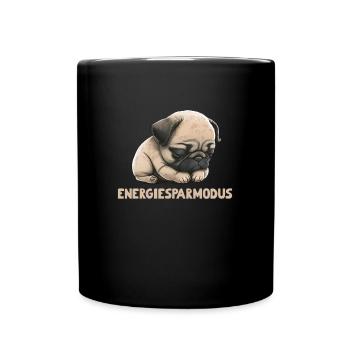 Dormir - Mug uni - noir - Devant