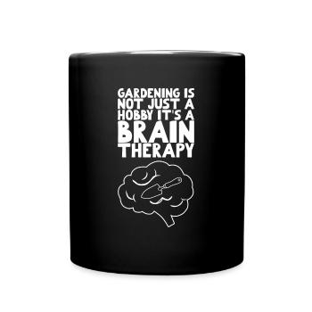 Inspiring Gardner sayings - Full Colour Mug - black - Front