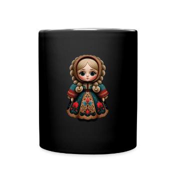 Matriochka - Mug uni - noir - Devant