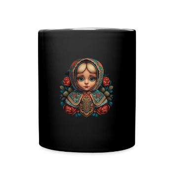 Matryoshka - Full Colour Mug - black - Front