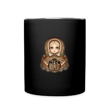 Matriochka - Mug uni - noir - Devant