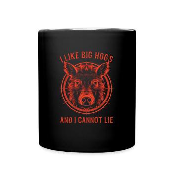 J’aime les gros porcs et je ne peux pas mentir - Mug uni - noir - Devant