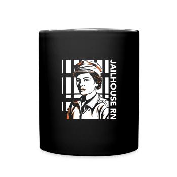 Infirmière correctionnelle en prison - Mug uni - noir - Devant