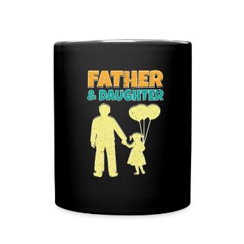 Fête des pères Papa Papa Meilleur Papa - Mug uni - noir - Devant