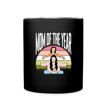 Fête des mères Maman - Mug uni - noir - Devant