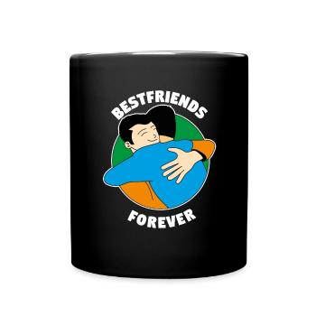 Meilleurs amis Meilleurs bourgeons Meilleur ami - Mug uni - noir - Devant