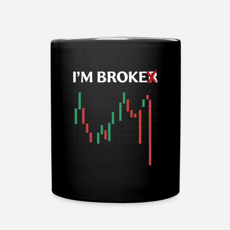 Bourse Bit Trading Millionaire’s Funny - Mug uni - noir